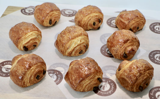 Small French Chocolate Croissant 9 pieces